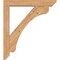 Ekena Millwork Legacy Slat Smooth Bracket w/ Offset Brace, Western Red Cedar, 5 1/2"W x 32"D x 36"H BKT0604X32X36LEC06SWR - alternate 4